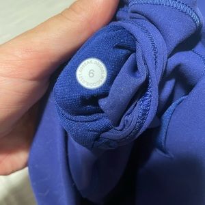 Lululemon wunder train leggings size 6 larkspur 25”